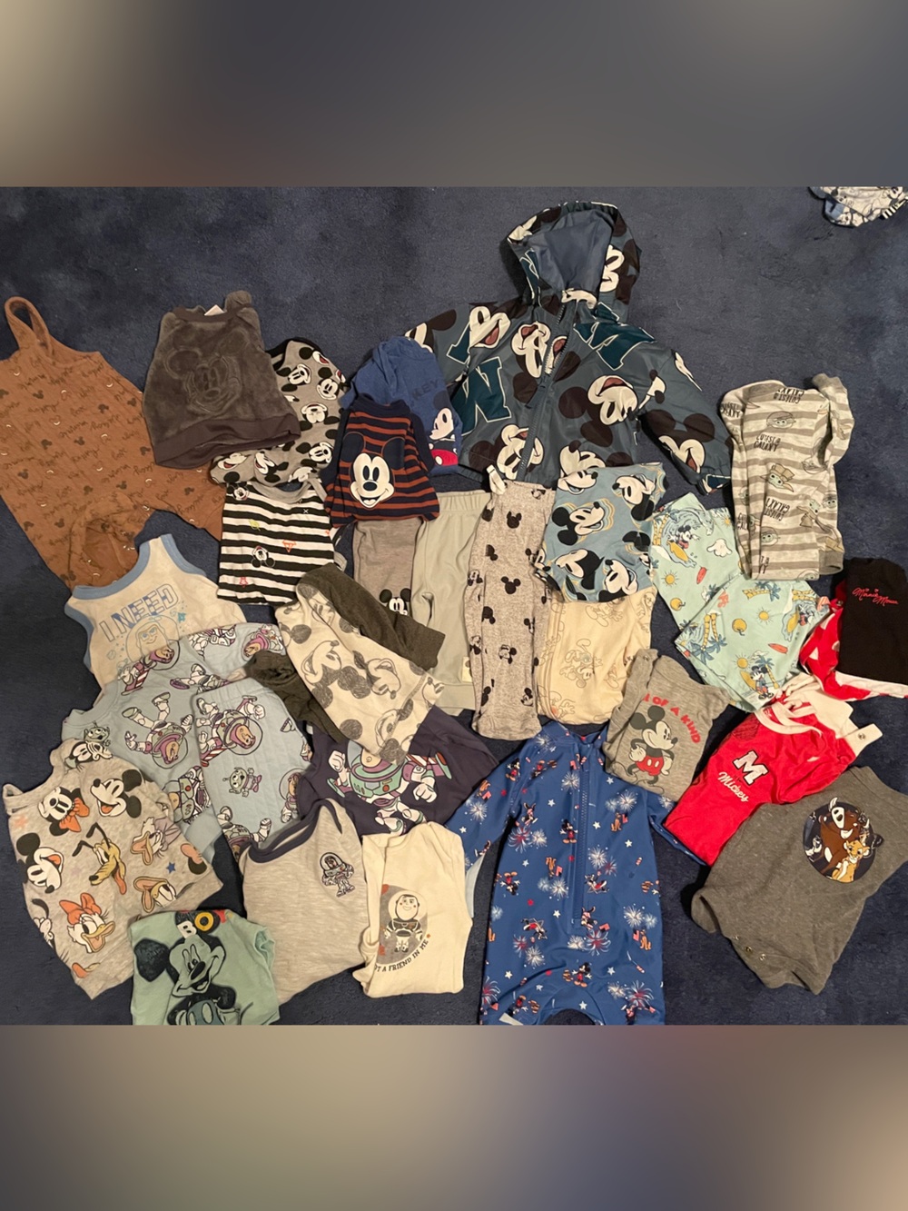 Lot of Disney Baby Clothes 0-3 & 3-6